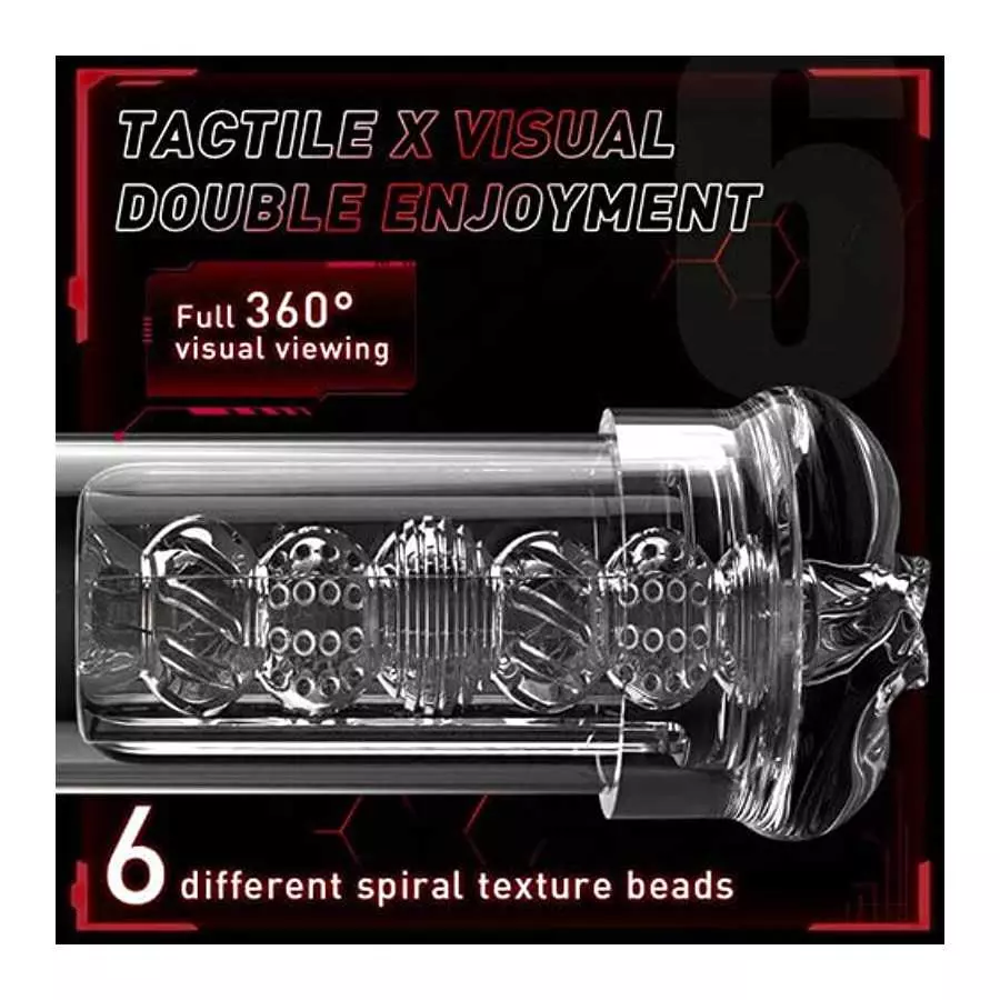 Dreamer Vibration 9 Mode Suction Penis Pump Sex Toys