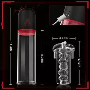 Dreamer Vibration 9 Mode Suction Penis Pump Sex Toys