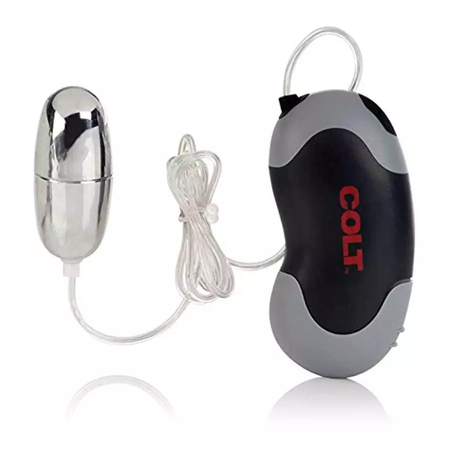 CalExotics Colt Xtreme Turbo Bullet Vibrator For Men - Waterproof Sex Toys for Couples - Wired Adult Male Vibe Egg Prostate Mass CalExotics Colt Xtreme Turbo Bullet Vibrator For Men - Waterproof Sex Toys for Couples - Wired Adult Male Vibe Egg Prostate Mass