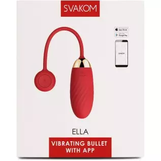 Bullet Vibrator with Remote Control for G Spot Stimulation,SVAKOM Elmer Wireless Vibrating Eggs, Wearable Love Balls with 26 Vib