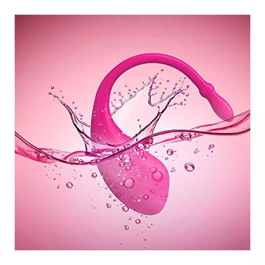 LOVENSE Lush Bullet Vibrator, Bluetooth Egg Style Stimulator, Remote Control Vibrator Bullet for Women Vibrating Ball, Rechargea