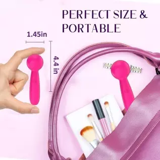 Powerful Bullet Vibrator for Women, Small Bullet Vibrator Nipple Clitoral Stimulator with 10 Vibration Modes, Rechargeable Water Powerful Bullet Vibrator for Women, Small Bullet Vibrator Nipple Clitoral Stimulator with 10 Vibration Modes, Rechargeable Water