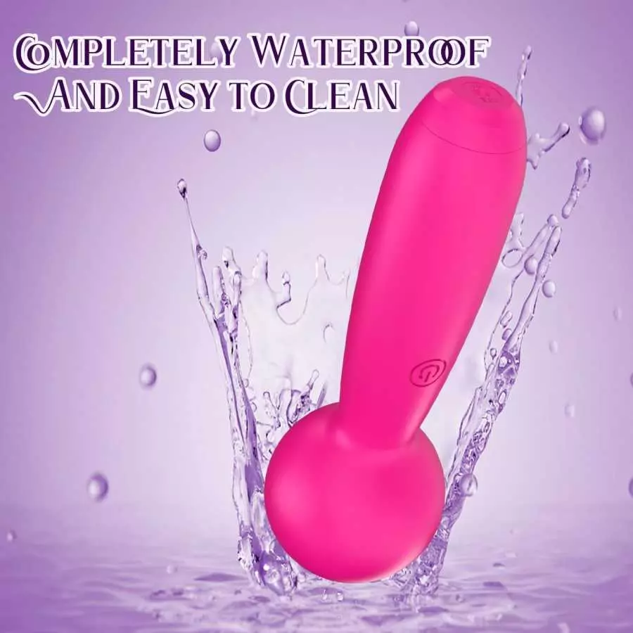 Powerful Bullet Vibrator for Women, Small Bullet Vibrator Nipple Clitoral Stimulator with 10 Vibration Modes, Rechargeable Water
