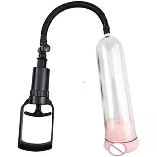 New 2438 Men's Vacuum Pump Strength Augmentation Pump for Man X Male Augmentation Growth Pump with Booster Size for Men Helps Dy