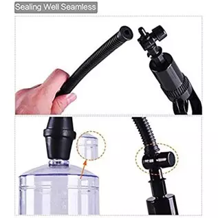 New 2438 Men's Vacuum Pump Strength Augmentation Pump for Man X Male Augmentation Growth Pump with Booster Size for Men Helps Dy