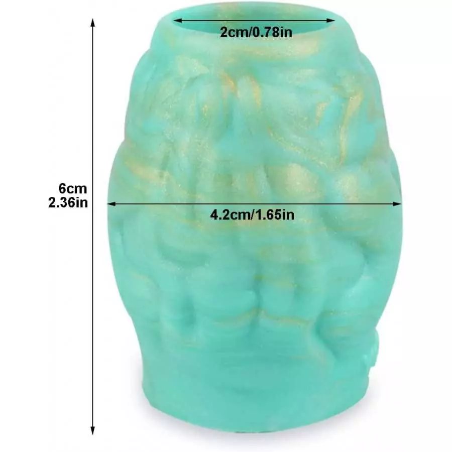 Soft Silicone Penis Enlarger Sleeve Male Penis Sleeve Sex Toy for Men, Small Penis Sheath Cock Enlarger Sleeves Men Adult Toys (