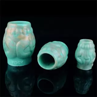 Soft Silicone Penis Enlarger Sleeve Male Penis Sleeve Sex Toy for Men, Small Penis Sheath Cock Enlarger Sleeves Men Adult Toys (