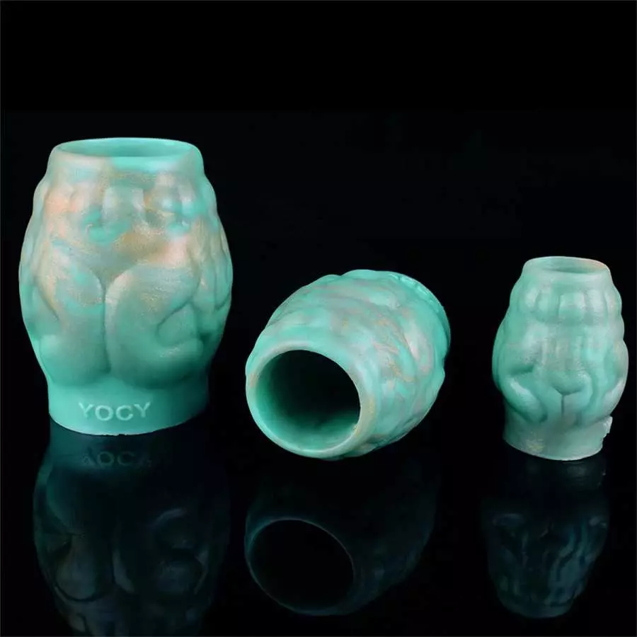 Soft Silicone Penis Enlarger Sleeve Male Penis Sleeve Sex Toy for Men, Small Penis Sheath Cock Enlarger Sleeves Men Adult Toys (