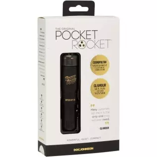 Doc Johnson The Original Pocket Rocket - Powerful, Quiet, Compact, Reliable, Simple Yet Safisfying, Discreet Vibrator - Targeted Doc Johnson The Original Pocket Rocket - Powerful, Quiet, Compact, Reliable, Simple Yet Safisfying, Discreet Vibrator - Targeted