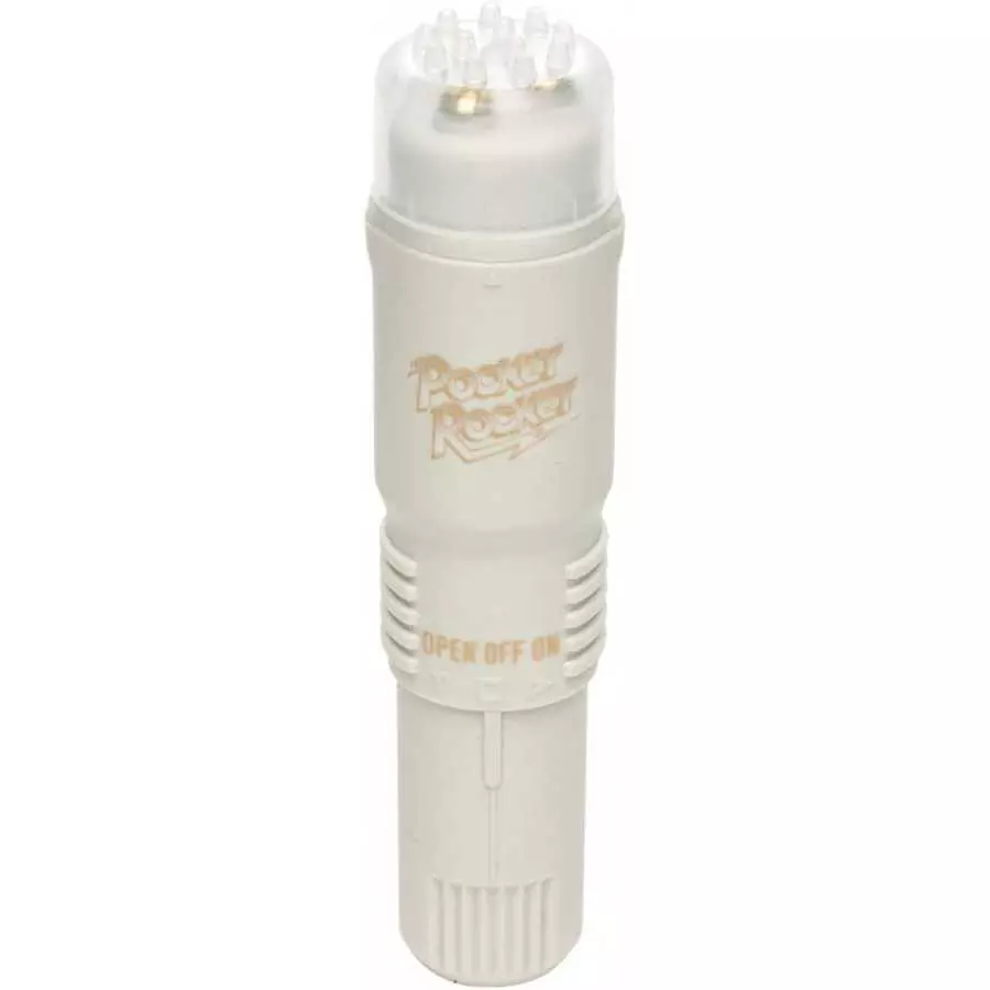 Doc Johnson The Original Pocket Rocket - Powerful, Quiet, Compact, Reliable, Simple Yet Safisfying, Discreet Vibrator - Targeted