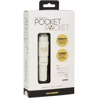 Doc Johnson The Original Pocket Rocket - Powerful, Quiet, Compact, Reliable, Simple Yet Safisfying, Discreet Vibrator - Targeted Doc Johnson The Original Pocket Rocket - Powerful, Quiet, Compact, Reliable, Simple Yet Safisfying, Discreet Vibrator - Targeted