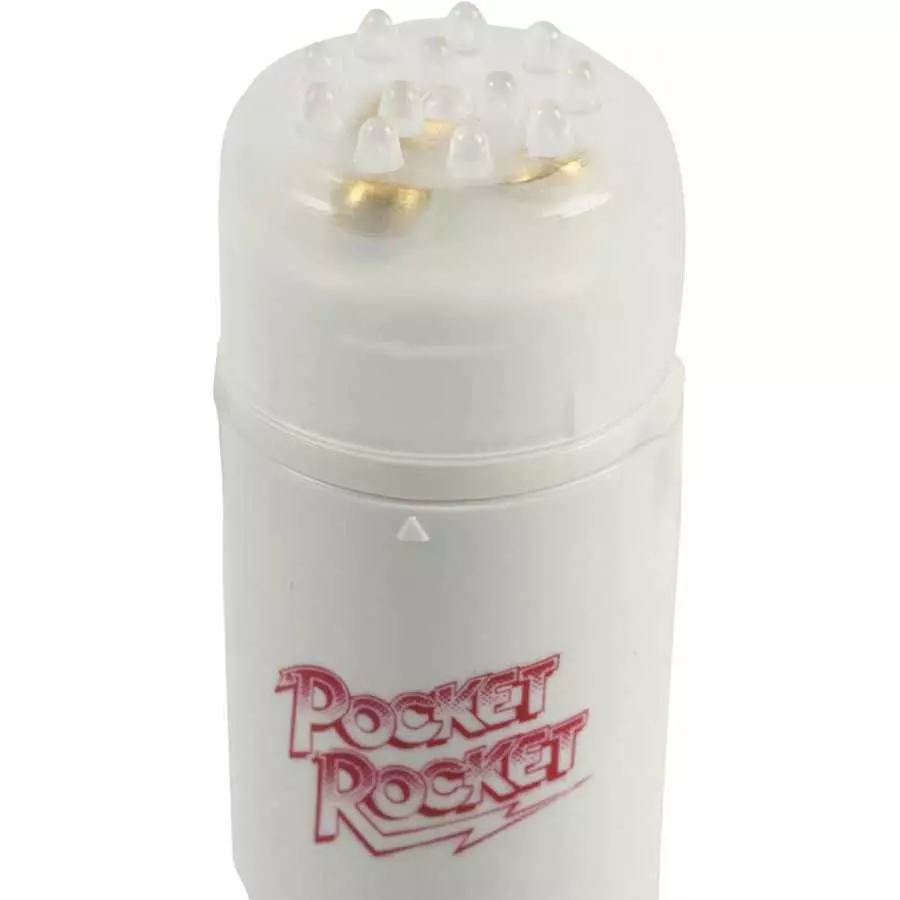 Doc Johnson The Original Pocket Rocket - Powerful, Quiet, Compact, Reliable, Simple Yet Safisfying, Discreet Vibrator - Targeted