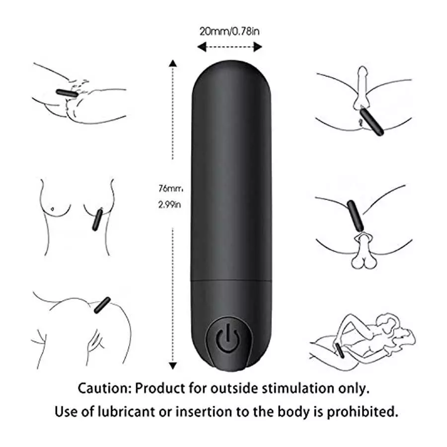 Vibrator Clitoris and G-Spot Stimulator Remote Control Vibrate Massager with 10 Speed for Travel USB Rechargeable Waterproof Vib