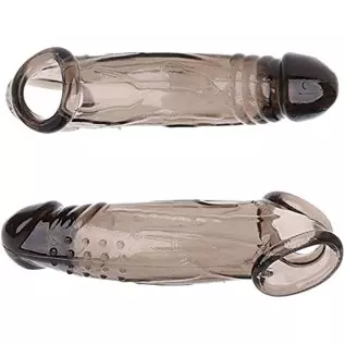 Adult Toys Delay Lasting Trainer Pennis Sleeve Delay Extender Enlargement Extension Ejiaculation Enhancer for Men