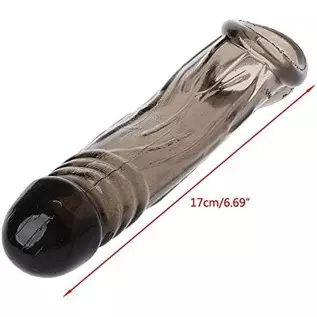 Adult Toys Delay Lasting Trainer Pennis Sleeve Delay Extender Enlargement Extension Ejiaculation Enhancer for Men