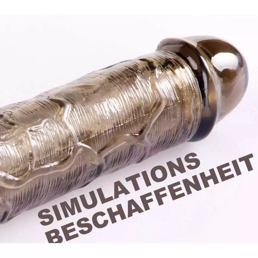 SHEQU Reusable Penis Sleeve Extender Silicone Male Rod Extension Sex Toy Cock Enlarger Condom Sheath Delay Ejaculation Toys for