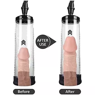Penis Pump for Men Penis Enlargement Pump, Manual Penis Vacuum Pump Male Enhancement Training Device, Penis Growth Pump Adult Ma