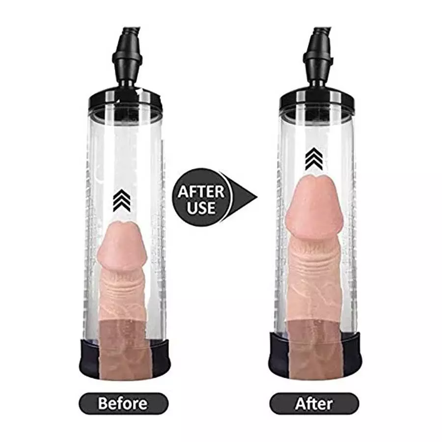 Penis Pump for Men Penis Enlargement Pump, Manual Penis Vacuum Pump Male Enhancement Training Device, Penis Growth Pump Adult Ma