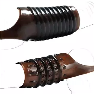 Soft Reusable Silicone Penis Sleeve Sex Toys with 2 Pcs