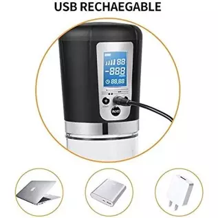 Vacuum Penis Pump for Men Erection, Electric ED Pump Enlarger Booster Penis Massage Device for Increasing Size and Strength, Adj