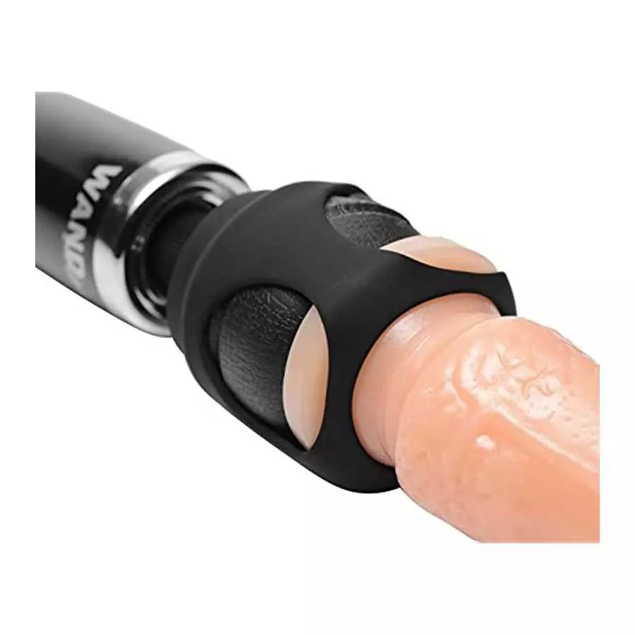 Wand Essentials Strap Cap Wand Harness for Dildos, Black, (ae137) Wand Essentials Strap Cap Wand Harness for Dildos, Black, (ae137)