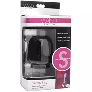 Wand Essentials Strap Cap Wand Harness for Dildos, Black, (ae137) Wand Essentials Strap Cap Wand Harness for Dildos, Black, (ae137)