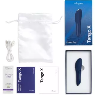 We-Vibe Tango X Powerful Mini Bullet Vibrator with 8 Intensity Levels Clitoris & G Spot Massager Vibrating & Massaging Sex Toy, 