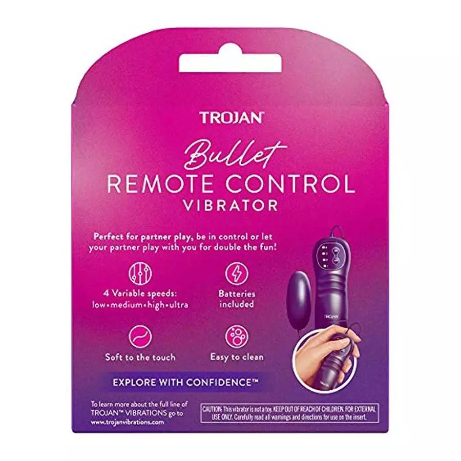 Trojan Vibrations Vibrating Bullet Personal Massager
