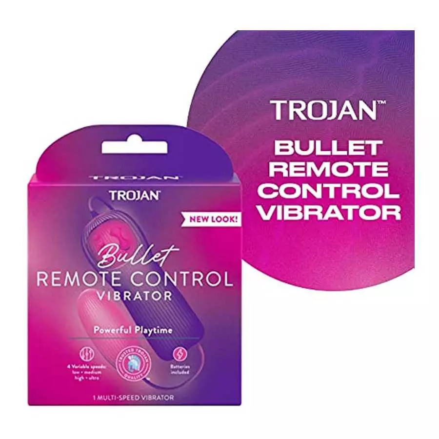 Trojan Vibrations Vibrating Bullet Personal Massager