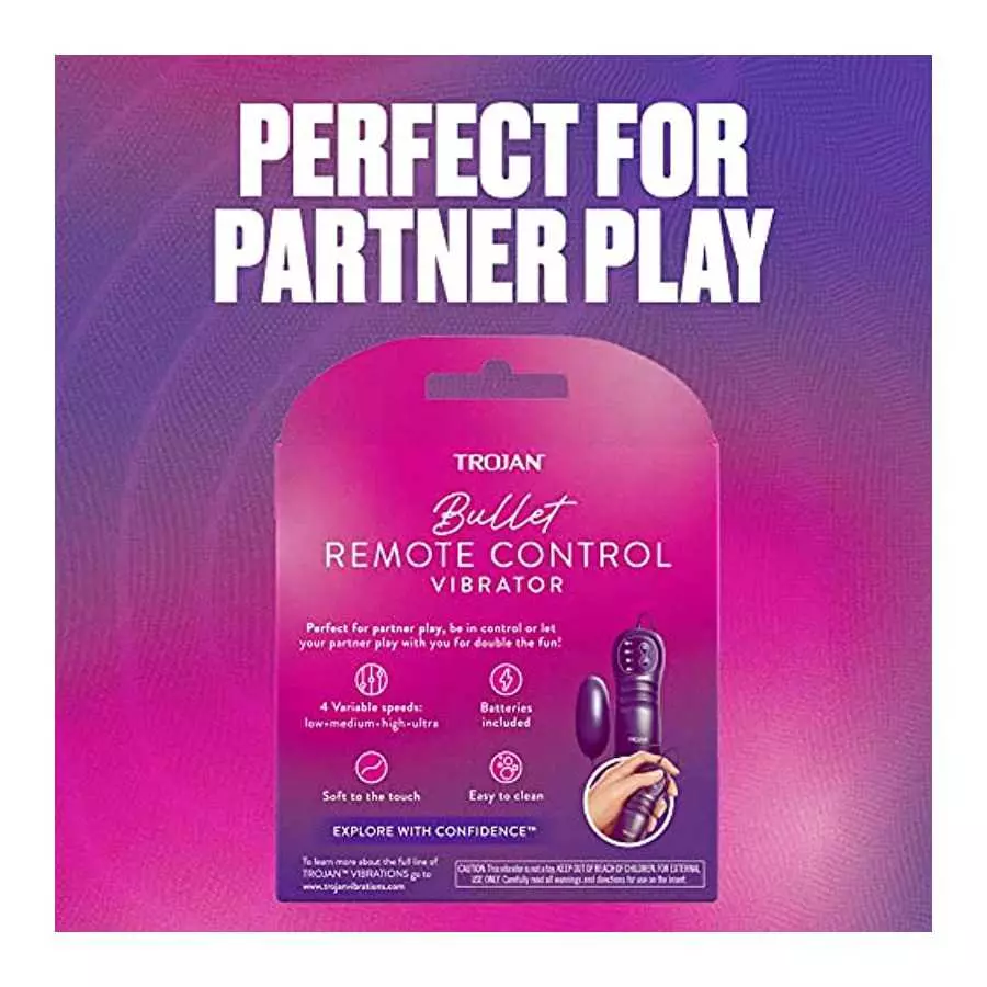 Trojan Vibrations Vibrating Bullet Personal Massager