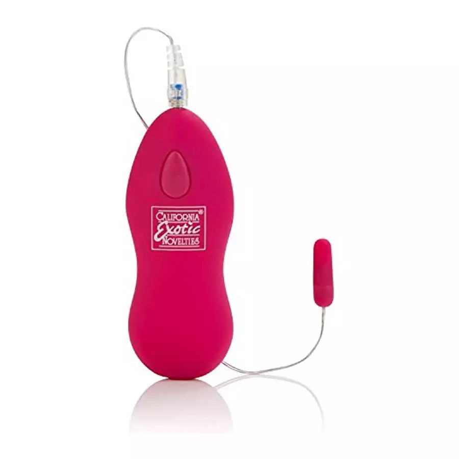 CalExotics Whisper Micro Bullet – Self Heating Wired Pocket Bullet Vibrator - Remote Control Sex Toys for Couples - Adult Egg Ma CalExotics Whisper Micro Bullet – Self Heating Wired Pocket Bullet Vibrator - Remote Control Sex Toys for Couples - Adult Egg Ma