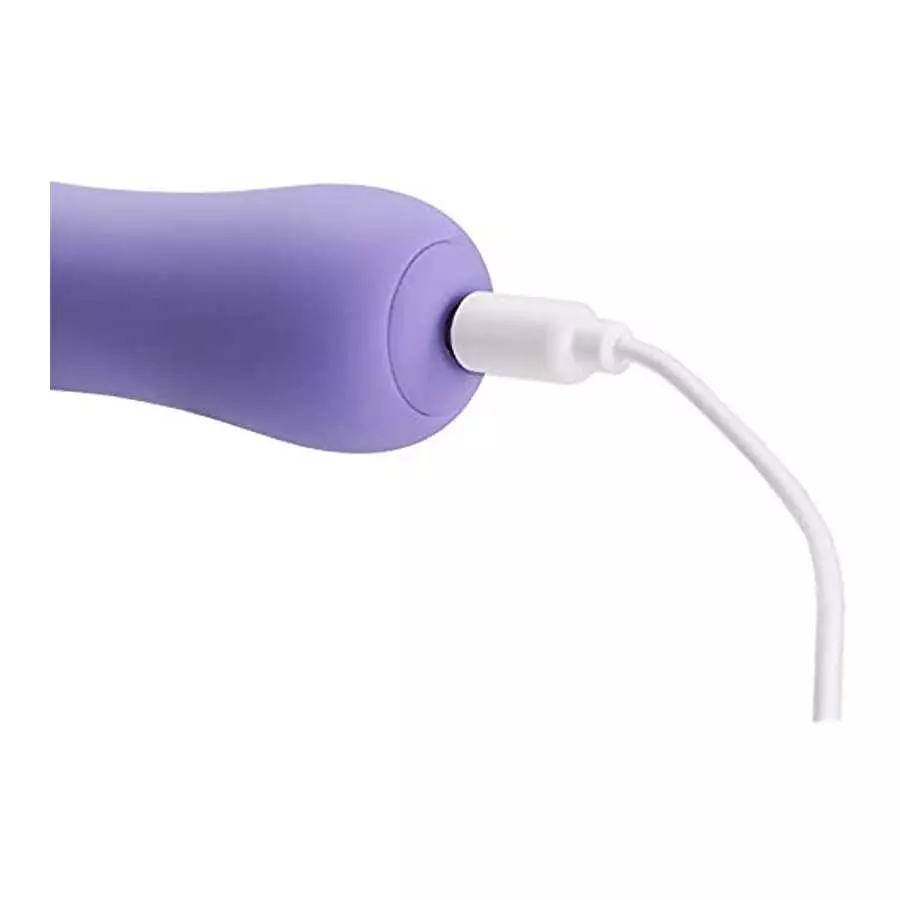 plusOne Vibrating Wand Massager, 10 vibration settings, Perfect for Muscle Tension, Back, Neck Relief, Soreness, & Personal Reli