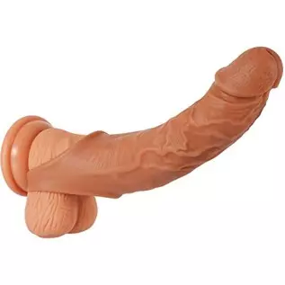 Realistic Dildo Penis Sleeve for Penis Erection Enhancement, Silicone Penis Sleeves Cock Enlarger Condom for Sexual delay Ejacul