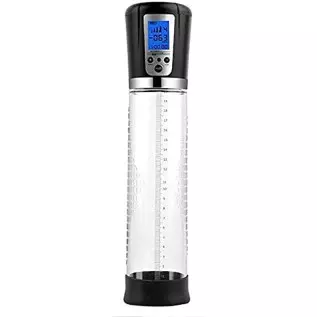 GMGJQR Electric Penis Pump Sex Toys for Men Male Masturbator Extender Water Vacuum Enlargement Enhancer Cock Dick Massager Ring