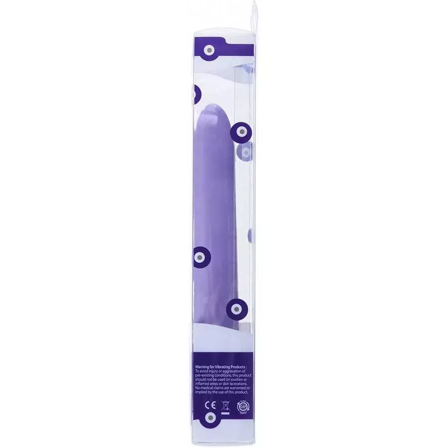 Doc Johnson Velvet Touch Vibe - 7 inch Multi-Speed Vibrator - ABS Plastic with Smooth Velvet Touch Finish - Great for Internal a