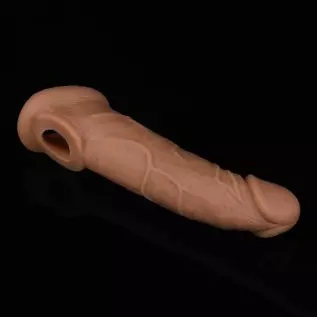 2022 8.66inch New Reusable Sleeves Girth for, Men Extender Enlarger Extension Sheath Elastic Long Lasting Time Size Sleeve Water