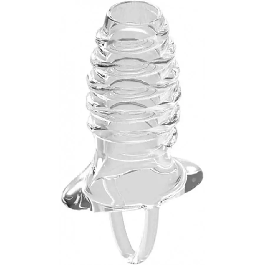 New Soft Realistic Sleeve Extender Sheath for Men Male Enhancement Extension Sleeve Massage Large (XXL-Flesh)