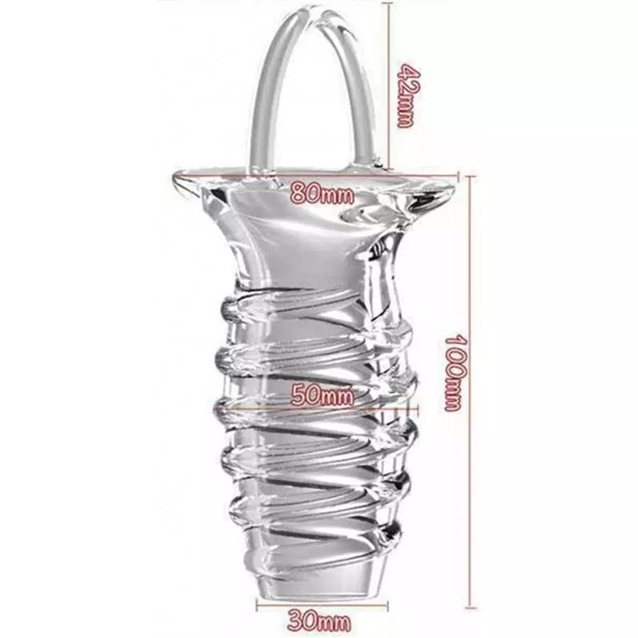 New Soft Realistic Sleeve Extender Sheath for Men Male Enhancement Extension Sleeve Massage Large (XXL-Flesh)