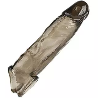 Personal Self Pleasure Pennis Sleeve Girth Enhancer Extension Sleeve Extender Sheath Massager for Men 12230