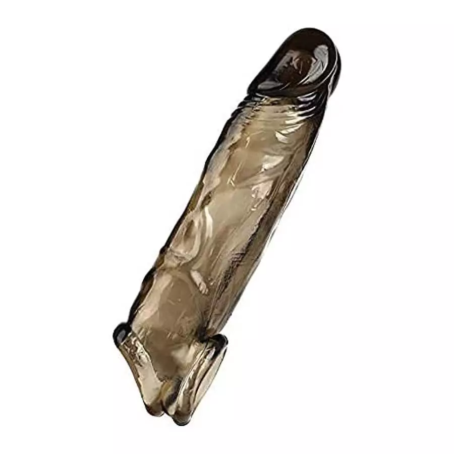 Personal Self Pleasure Pennis Sleeve Girth Enhancer Extension Sleeve Extender Sheath Massager for Men 12230