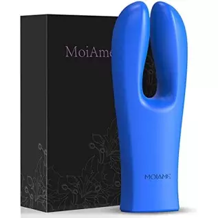 Mini Bullet Vibrator for Women - Waterproof Small Clit Vibrator with 10 Powerful Vibrations, Silent Full Silicone Vibrator for N