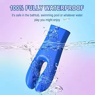 Mini Bullet Vibrator for Women - Waterproof Small Clit Vibrator with 10 Powerful Vibrations, Silent Full Silicone Vibrator for N