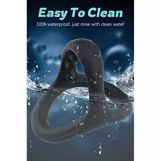 Silicone Penis Rings Set with 7 Different Sizes Cock Rings for Erection Enhancing, Long Lasting Stronger Men Sex Toy, Strechy Ad