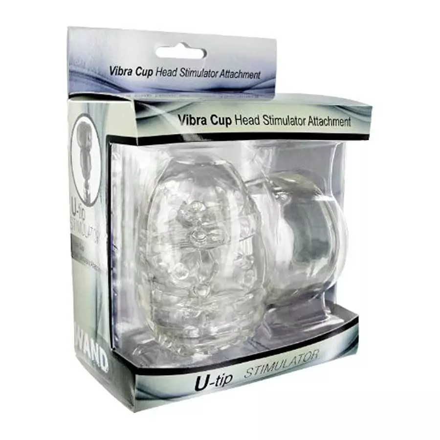 Wand Essentials Vibra Cup Masturbator Wand Attachment