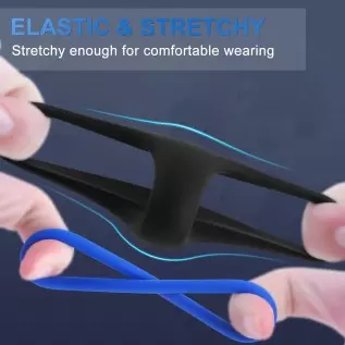 Tri-Spot Cock Ring - All-Around Flexible Silicone Penis Ring Maintain Thick, Enhancing Erection, Stretchy Divide Cock & Ball Rin