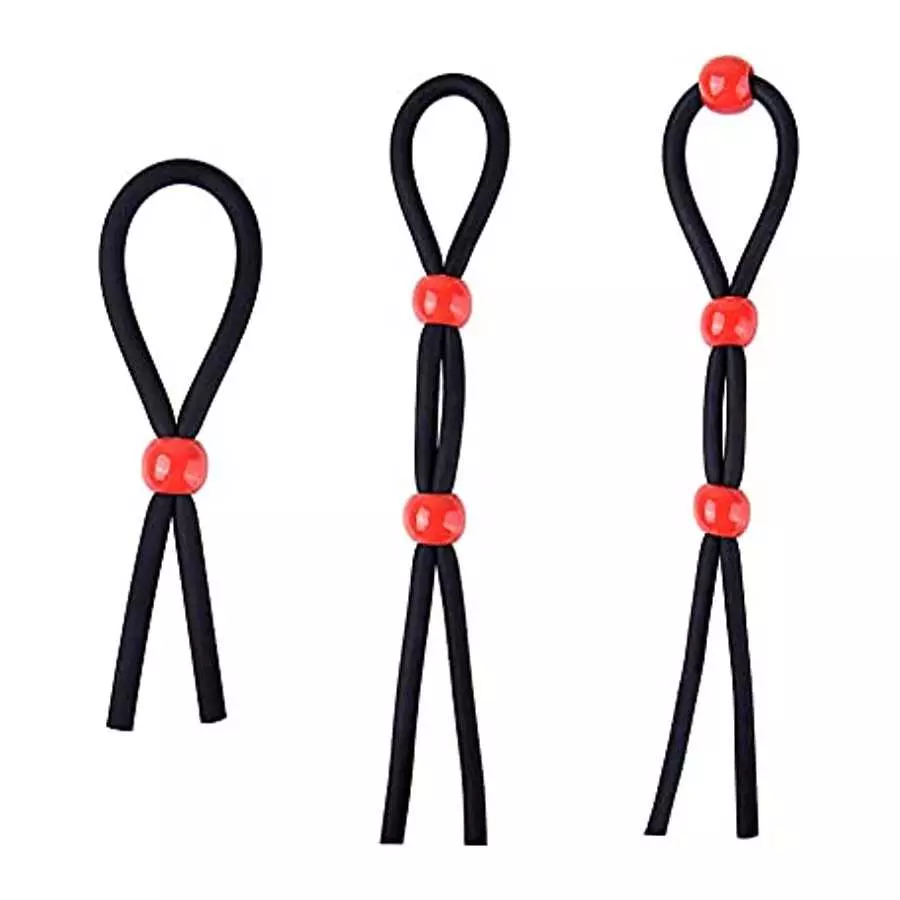 Utimi Adjustable Cock Ring Set Love Rings Basic Penis Ring Sex Toys, 3 Pcs
