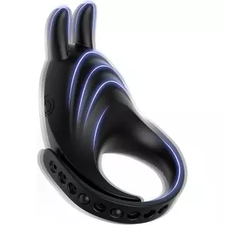 Vibrating Cock Ring Penis Rings - Sex Toys for Men Vibrator Adjustable Cock Rings with 7 Vibrators Modes, Rabbit Penis Ring for