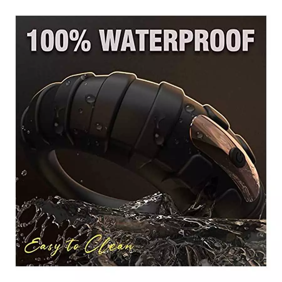 Cock Ring Stretchy Penis Rings 10 Vibration Modes Sex Toys for Longer Harder Stronger Erection, Pleasure Enhancing Mens Vibrator