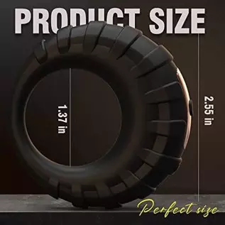 Cock Ring Stretchy Penis Rings 10 Vibration Modes Sex Toys for Longer Harder Stronger Erection, Pleasure Enhancing Mens Vibrator