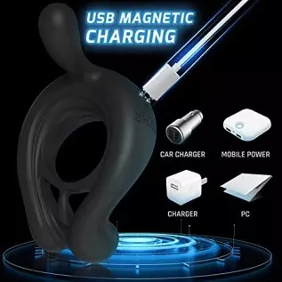 Vibrating Cock Ring 3 Bullets Penis Rings, 9 Vibration Modes Male Sex Toys, Remote Control Clit Stimulator Testicle Stimulation Vibrating Cock Ring 3 Bullets Penis Rings, 9 Vibration Modes Male Sex Toys, Remote Control Clit Stimulator Testicle Stimulation